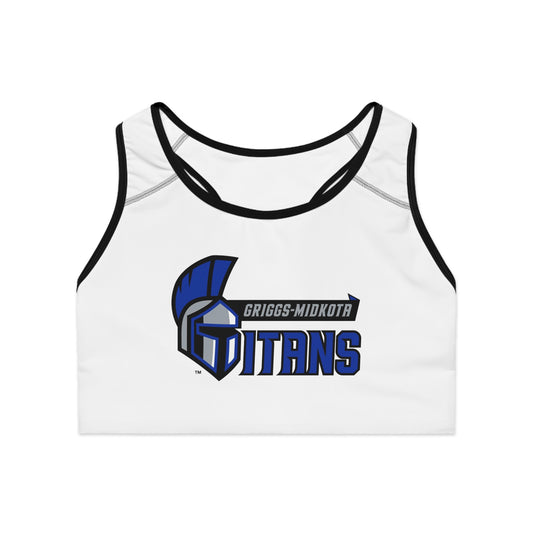 Titan Spirit Sports Bra - Comfort Fit, Gym Wear, Athletic Top, Workout Gear, Team Spirit Apparel