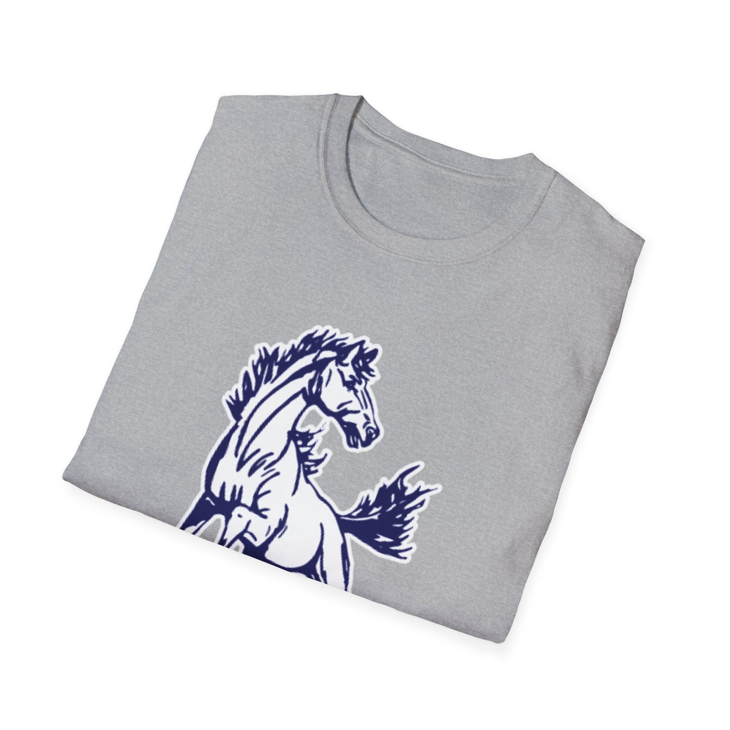 Horse Graphic Unisex Softstyle T-Shirt, Equestrian Gift, Animal Lover Tee, Casual Wear, Unique Horse Lover Shirt