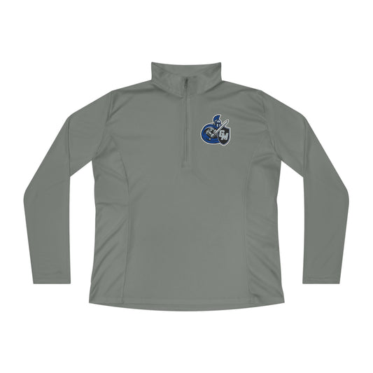 Stylish Ladies Quarter-Zip Pullover for Active Women, Lightweight Sportswear, Perfect for Outdoors, Gift for Her