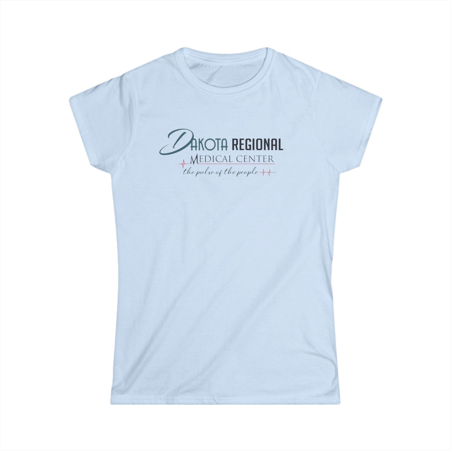 Women's Softstyle Tee - Dakota Regional Medical Center, Casual Wear, Gift for Healthcare Workers, Summer Fashion, Hospital Appreciation