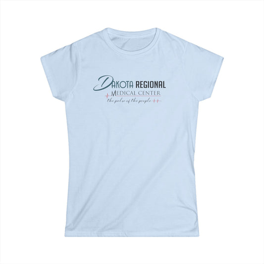 Women's Softstyle Tee - Dakota Regional Medical Center, Casual Wear, Gift for Healthcare Workers, Summer Fashion, Hospital Appreciation