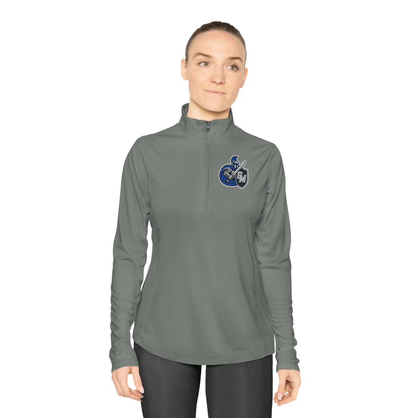 Stylish Ladies Quarter-Zip Pullover for Active Women, Lightweight Sportswear, Perfect for Outdoors, Gift for Her