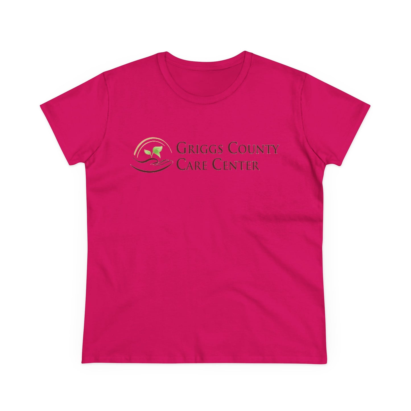Griggs County Care Center Inspirational Cotton Tee, Casual Wear, Gifts for Nurses, Team Spirit Shirt, Comfortable Everyday Tee
