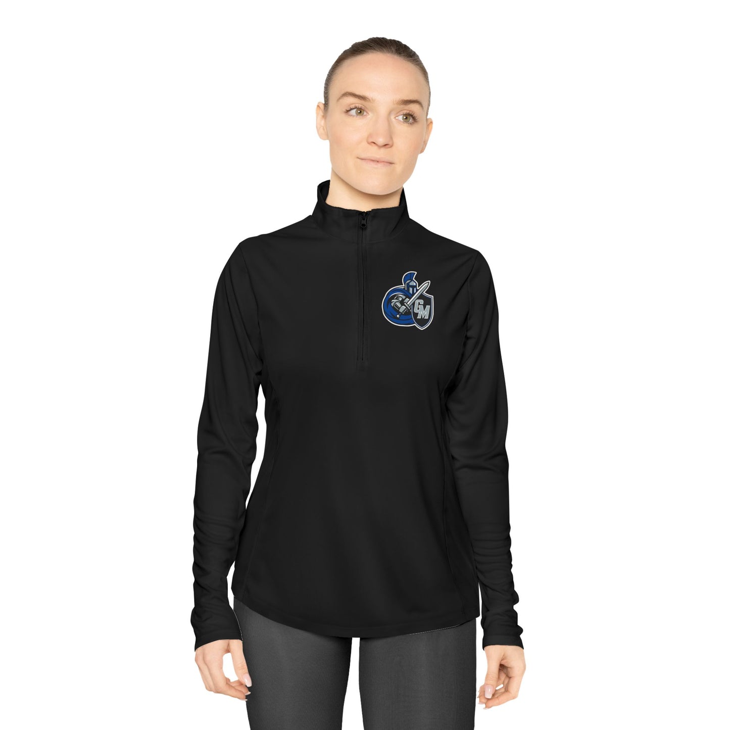 Stylish Ladies Quarter-Zip Pullover for Active Women, Lightweight Sportswear, Perfect for Outdoors, Gift for Her