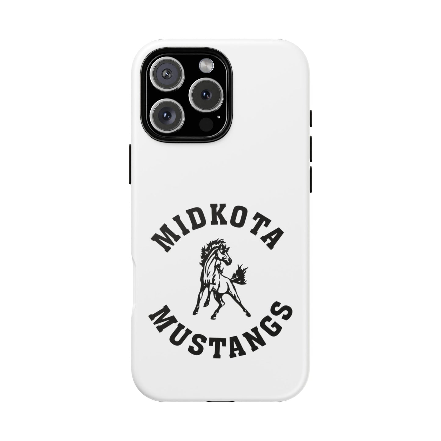 Midkota Mustangs Phone Case | Tough Cases, Customizable, Horse Lover Gift, School Spirit, Durable Protection for All Occasions