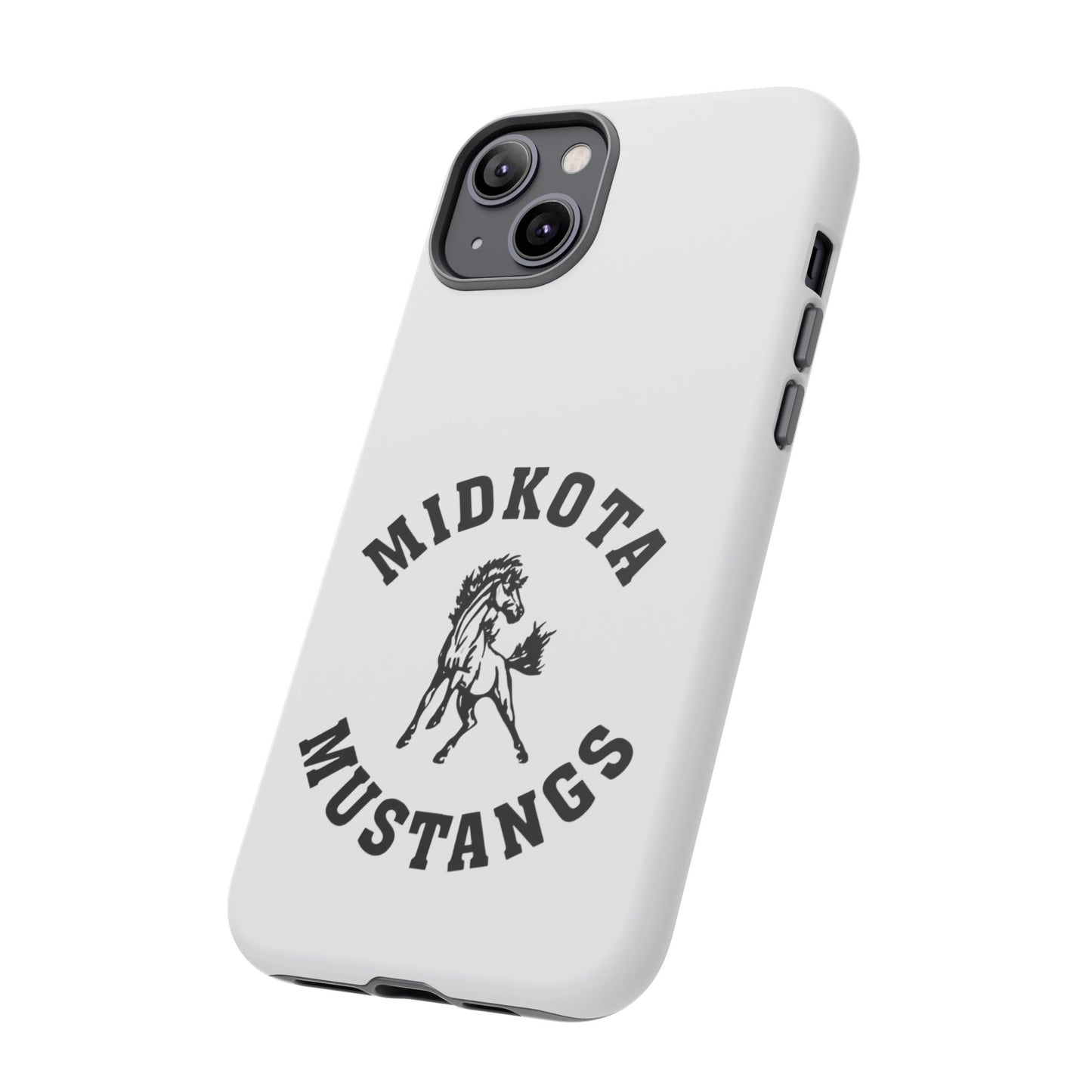 Midkota Mustangs Phone Case | Tough Cases, Customizable, Horse Lover Gift, School Spirit, Durable Protection for All Occasions