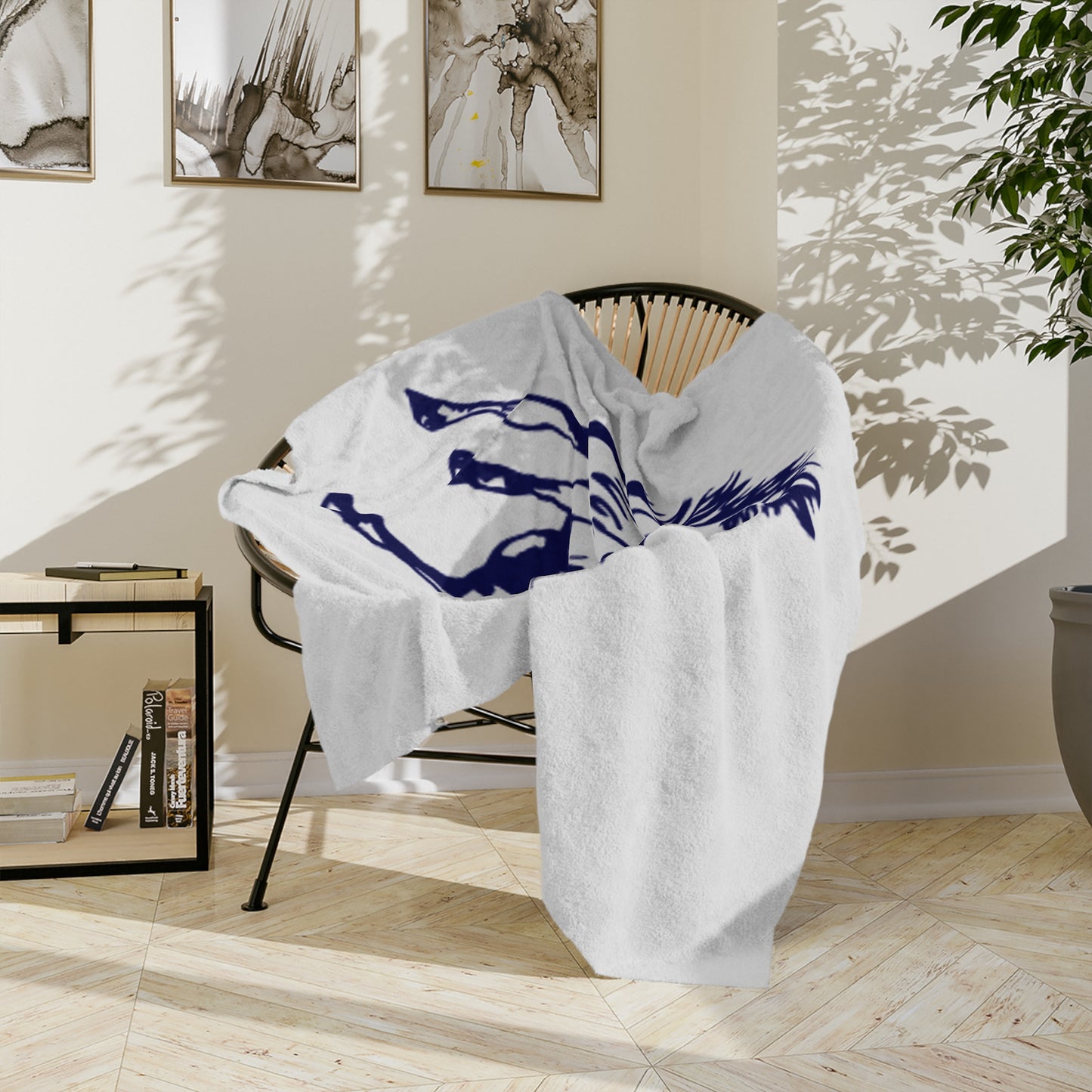 Horse-Themed Velveteen Microfiber Blanket | Cozy Throw for Equine Lovers, Great for Gifting, Horse Decor, Soft & Warm Blanket
