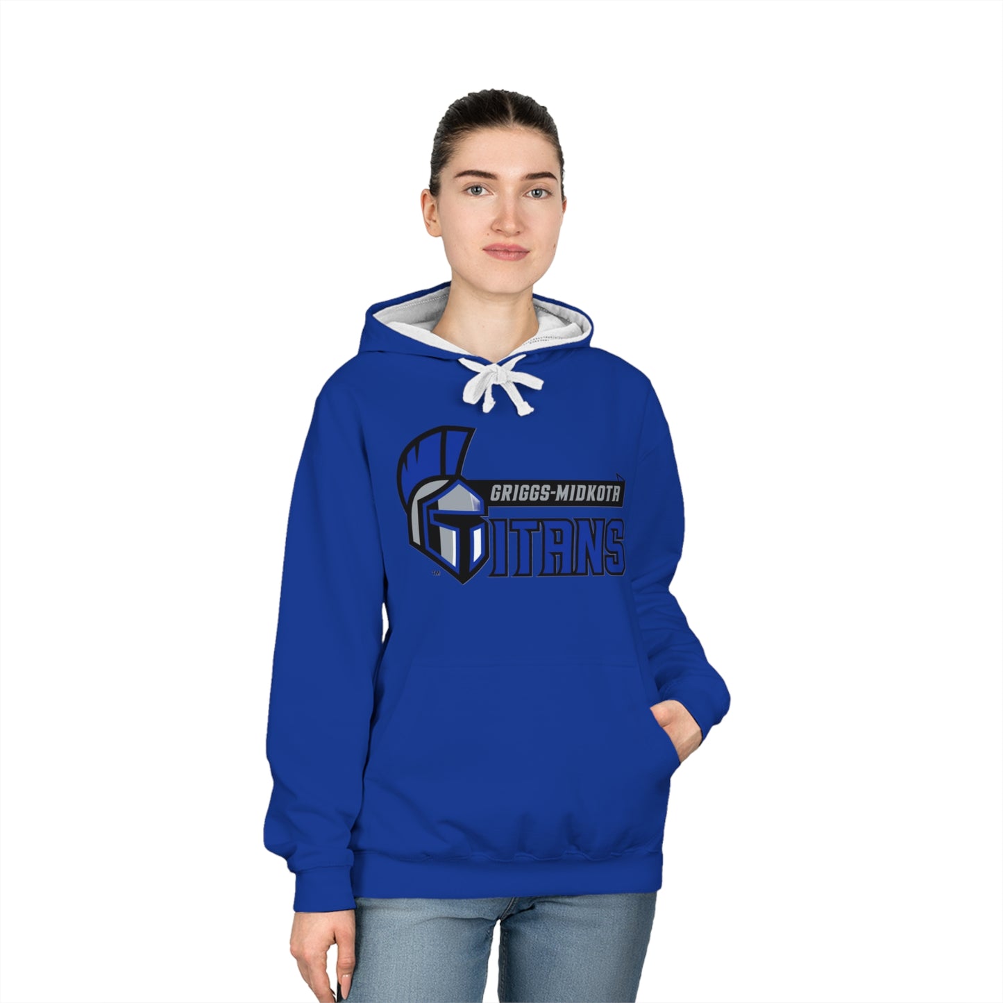 Unisex Varsity Hoodie - Stylish Team Spirit Wear, Perfect for Sports Fans, College Events, Game Day, Casual Outfits, Gift Ideas