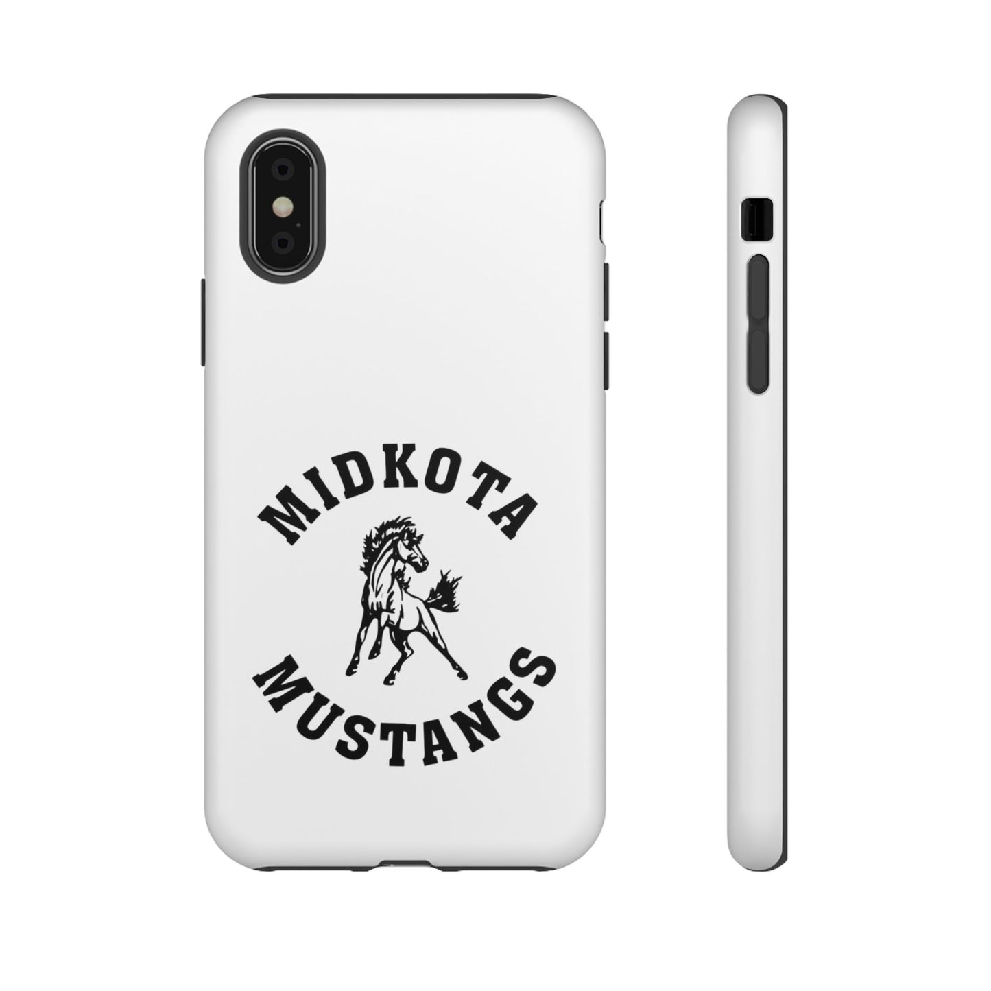 Midkota Mustangs Phone Case | Tough Cases, Customizable, Horse Lover Gift, School Spirit, Durable Protection for All Occasions
