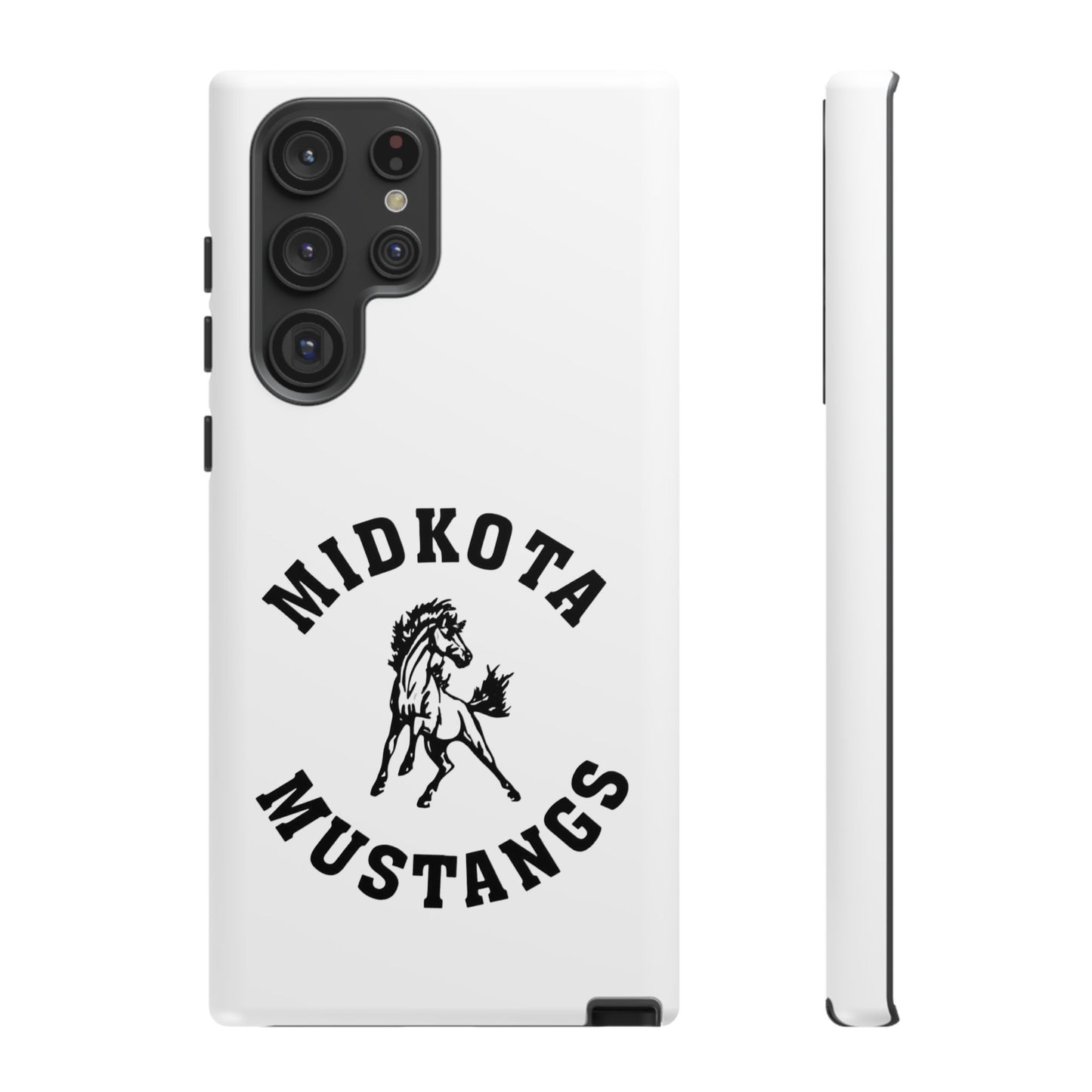 Midkota Mustangs Phone Case | Tough Cases, Customizable, Horse Lover Gift, School Spirit, Durable Protection for All Occasions